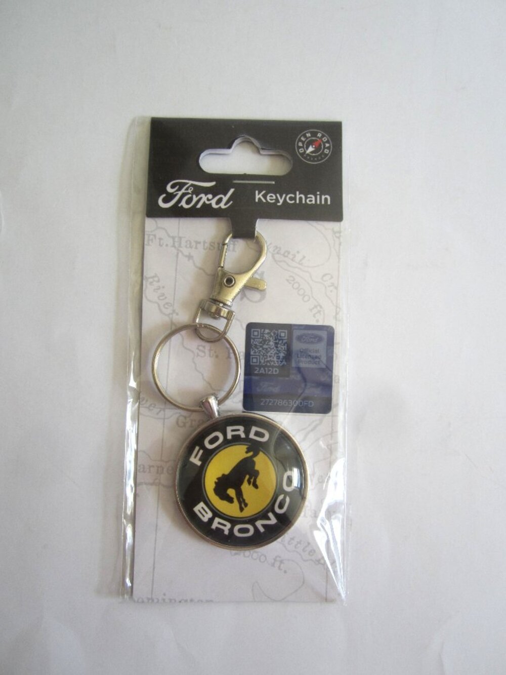 Ford Bronco Car Trucks Keychain